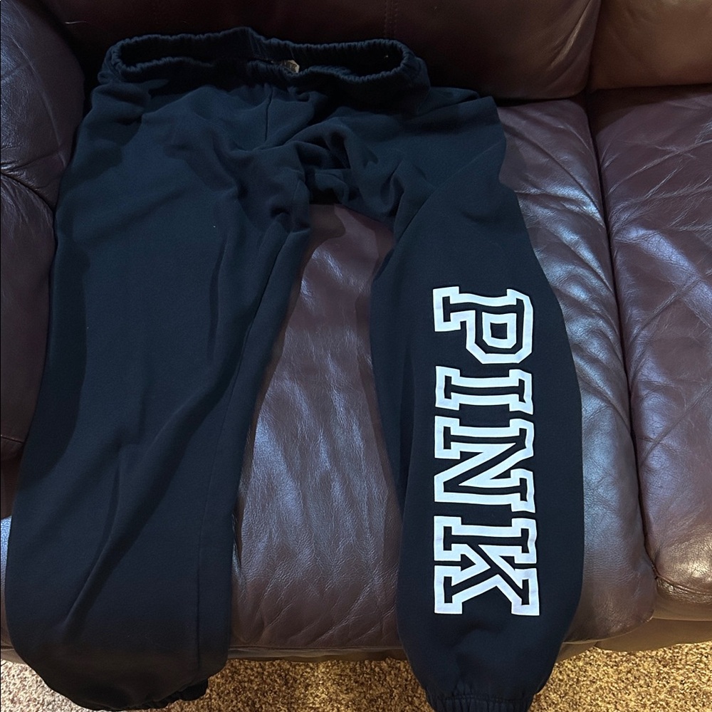 PINK Victoria's Secret Charcoal Lounge Pants
